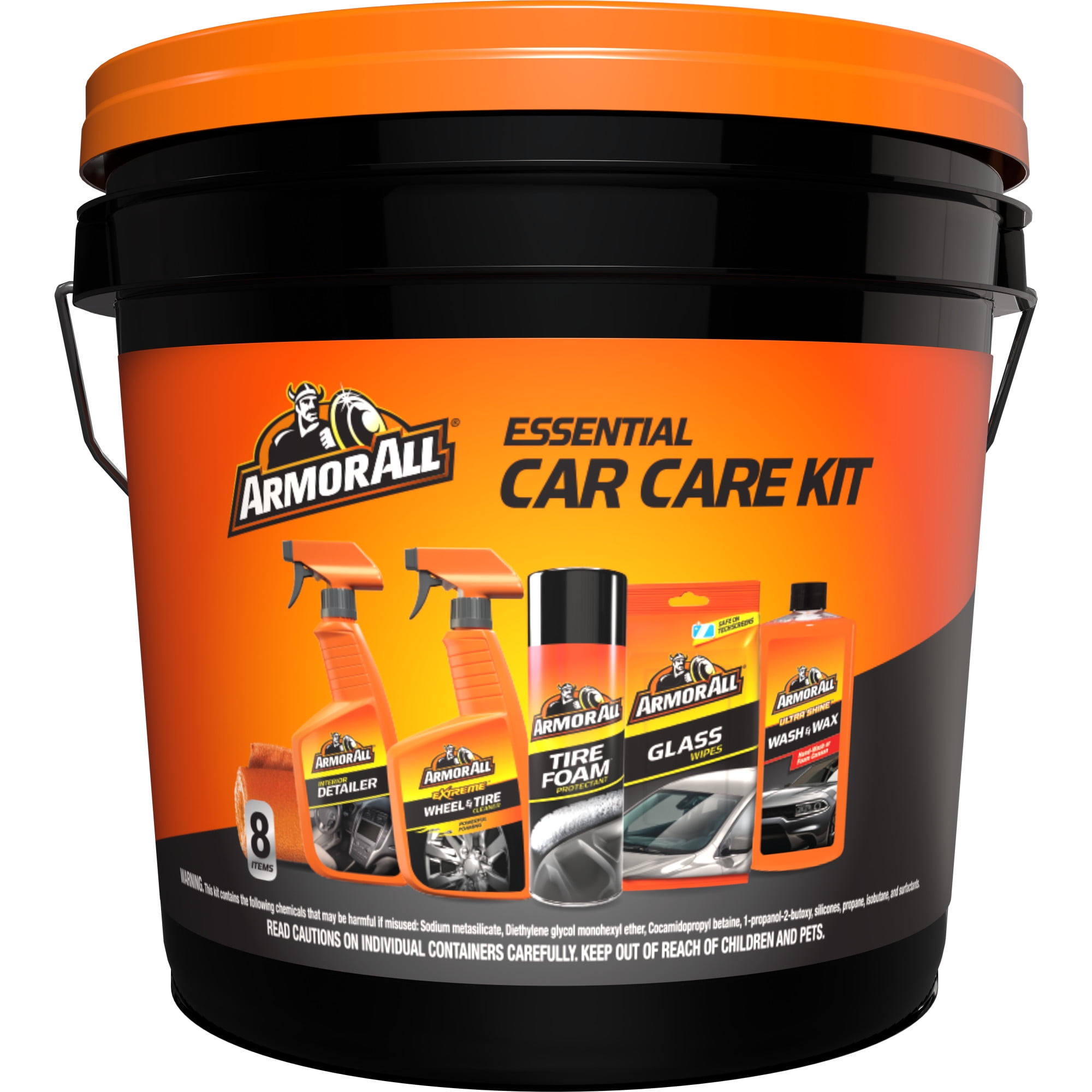Armor All 10-Piece Automotive Car Care Gift Pack with Bucket