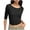 Black, variant on uublik Long Sleeve Shirts for Women Casual Soft T Shirts Crew Neck Casual Top Comfortable Shirt Soft Basic Tees Women Blouses Beige