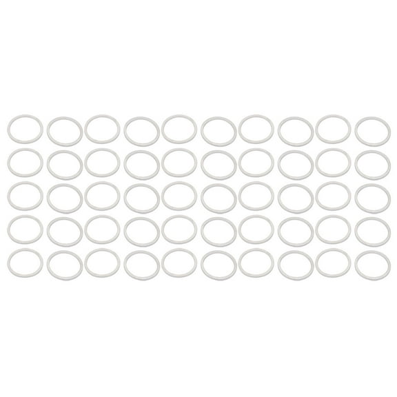 20mmx24mmx1.2mm Motorcycle Hardware Drain Plug Crush Aluminum Washer Seal 50Pcs