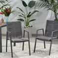 thumbnail image 3 of Aluminum Chair with Handmade Rope / Comfort for Outdoor Enjoyment, 3 of 7