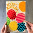 thumbnail image 3 of Paper Craft Kids Birthday Greeting Cards with Envelope, Balloons, 3 of 4