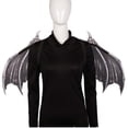 thumbnail image 3 of Alas de demonio 3D jinwen traje de tela No tejida decorativo negro, 3 of 8
