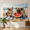 B, variant on XaaKee Tapestry Wall Hanging Llama Snorkeling High-Quality Polyester Tapestry For Bedroom 60x40Inch