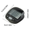 thumbnail image 4 of Podomètre 3D avec Pince et Sangle, Distance de Marche Miles, Compteur de Calories, 4 of 9