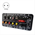 thumbnail image 2 of Amplifier Board with Optical Audio Bluetooth AMP USB FM Radio TF Player DIY Audio Subwoofer for Home Car(EU Plug), 2 of 5