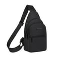 thumbnail image 1 of Pequeño Bolso de Viaje Bolso de Hombro Bolso de Hombro 31x17x8cm Bolso de Poliéster Negro Pequeño Crossbody Deportes Casual Crossbody Daypack, 1 of 6
