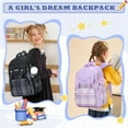 thumbnail image 2 of Mochila MUSEVOS para niñas, escuela primaria y adolescentes de 6 a 14 años, 21 L, 2 of 8