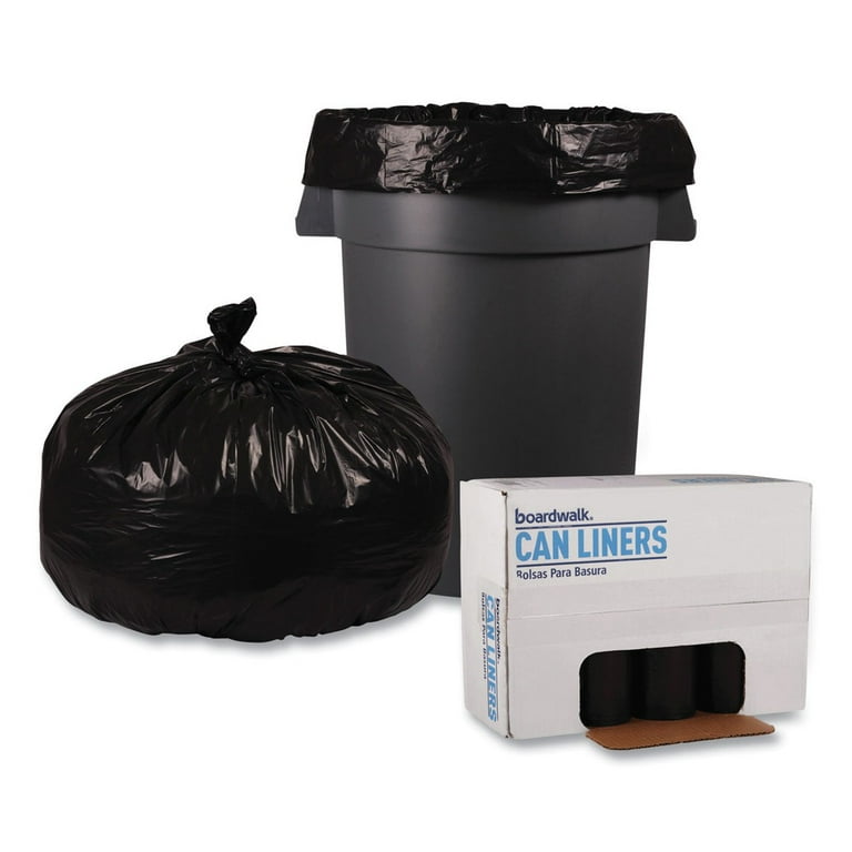 Dyno Products Online 60-Gallon, 1.2 Mil Thick Heavy-Duty Black Trash Bags -  50 Count Extra Large Plastic Garbage Liners Fit Huge Cans for Home Garden