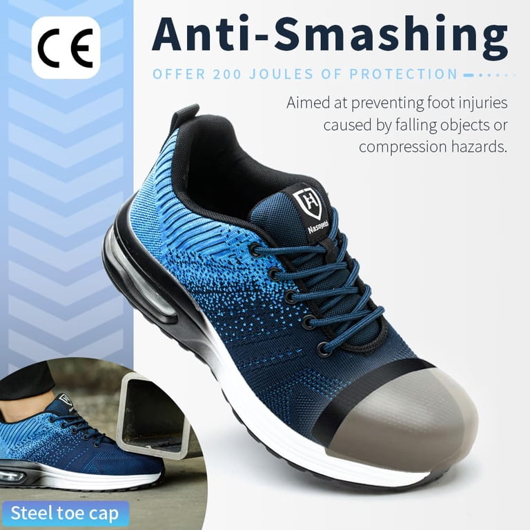 Nasogetch Steel Toe Shoes for Men Women Lightweight  display picture 1
