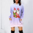 thumbnail image 2 of Cathalem Cheap Hoodies Crew Neck Cute Pullover Relaxed Fit Tops,Purple XXL, 2 of 4