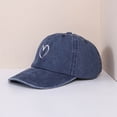 thumbnail image 2 of Kaemgyyd Heart Hat for Womens Mens Cotton Vintage Valentines Caps Fashion Adjustable Baseball Cap, 2 of 3