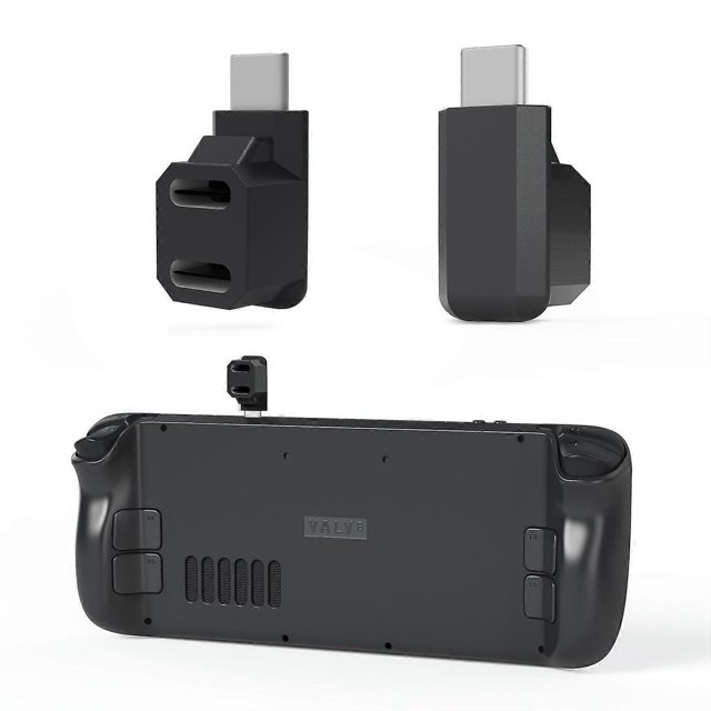 f5Q JYS JYS-SD019 10Gbps Type-C Male to Dual Female Power Data Transmission f4s Adapter Splitter Ang