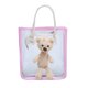 thumbnail image 1 of Bolso de mano transparente para mujer con cierre de cremallera de oso lindo bolso transparente de moda para el trabajo en la playa, 1 of 8