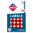thumbnail image 2 of Maco Removable Color-Coding Labels – 1.25" x 2", Easy-Peel Adhesive, Multi-Color, 100 Labels per Pack – Model MMR12128.1, 2 of 2