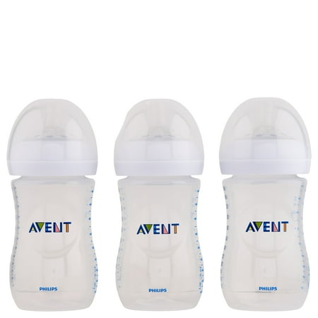 UPC: 0075020068316 | Philips Avent Natural Baby Bottle Clear 9 oz 3 Ct