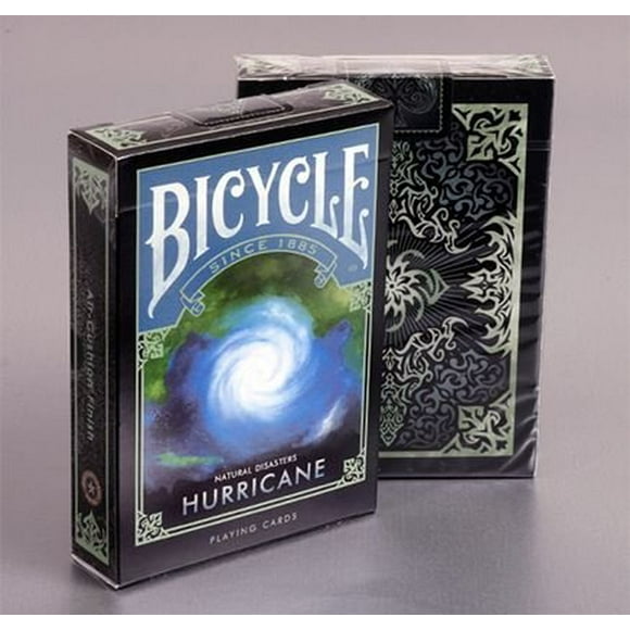 Mike Guistolise Magic Trick | Bicycle Natural Disasters Hurricane Playing Cards by Collectable Playing Cards | Collectable Playing Cards