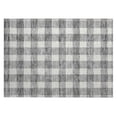 thumbnail image 2 of Addison Rugs Chantille Indoor/Outdoor Transitional Plaid Gray Washable Rectangle Rug, 1'8" x 2'6", 2 of 6