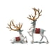 thumbnail image 2 of Adornos navideños de resina de ciervo, 2 piezas, lujosos adornos navideños de ciervo para sala de estar, mueble de TV, vinoteca, decoración para el hogar, adornos artísticos de alta gama, decoración d, 2 of 6