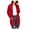 Red, variant on Essential Solid Open Front Long Knited Cardigan Sweater for Women, M Yellow