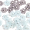 thumbnail image 3 of 100-Piece Floral Applique Patch Set for Sewing - Fabric Flowers for Clothing Repair, DIY Crafts, Wedding Dress Embellishment & Home Decor(XX), 3 of 8
