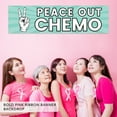 thumbnail image 3 of Large Breast Cancer Banner Decorations, Funny Peace Out Chemo, Survivor Party & Awareness Month Dcor for Women, 3 of 4