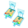 thumbnail image 4 of RUNROTOO 2 Sets Basketball Game Tabletop Design In Plastic For Engaging Indoor Play, 4 of 8