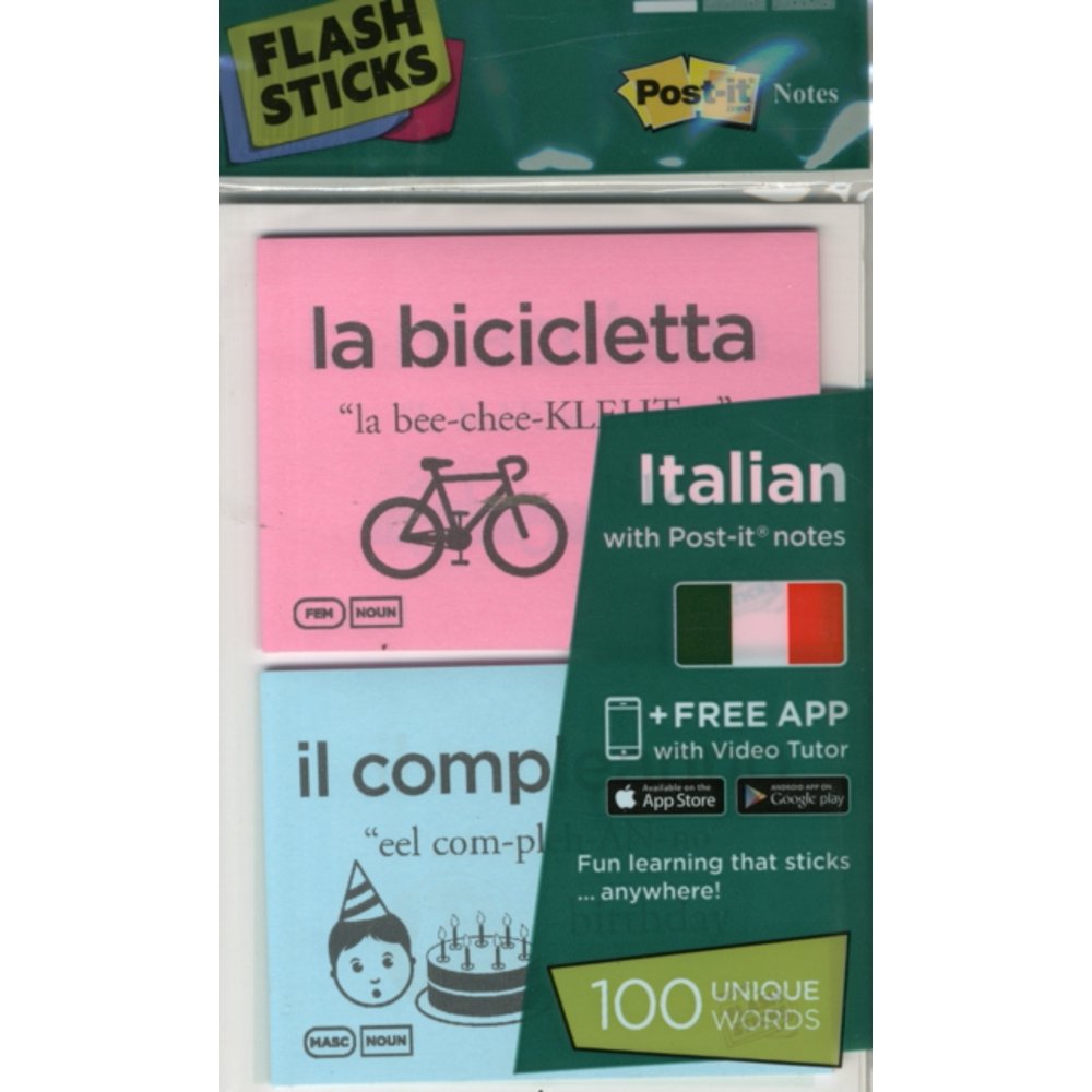 Flashsticks Italian Beginner Starter Pack