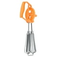 thumbnail image 2 of Manual Hand Mixer with Hand Crank, Stainless Steel Hand Mixer Whisk Rotating Foam Beater for Kitchen Cooking and Baking, 2 of 7
