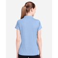 thumbnail image 3 of tasc TW938 Women's Air Lightweight Polo-POLAR HEATHER-XS, 3 of 6