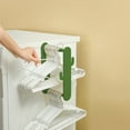thumbnail image 1 of Yyuenw Retractable Home Balcony Clothes Rack Storage Gods Without Punching Holes Wall-mounted Multi-layer Drying Rack Organising Shelves, 1 of 5