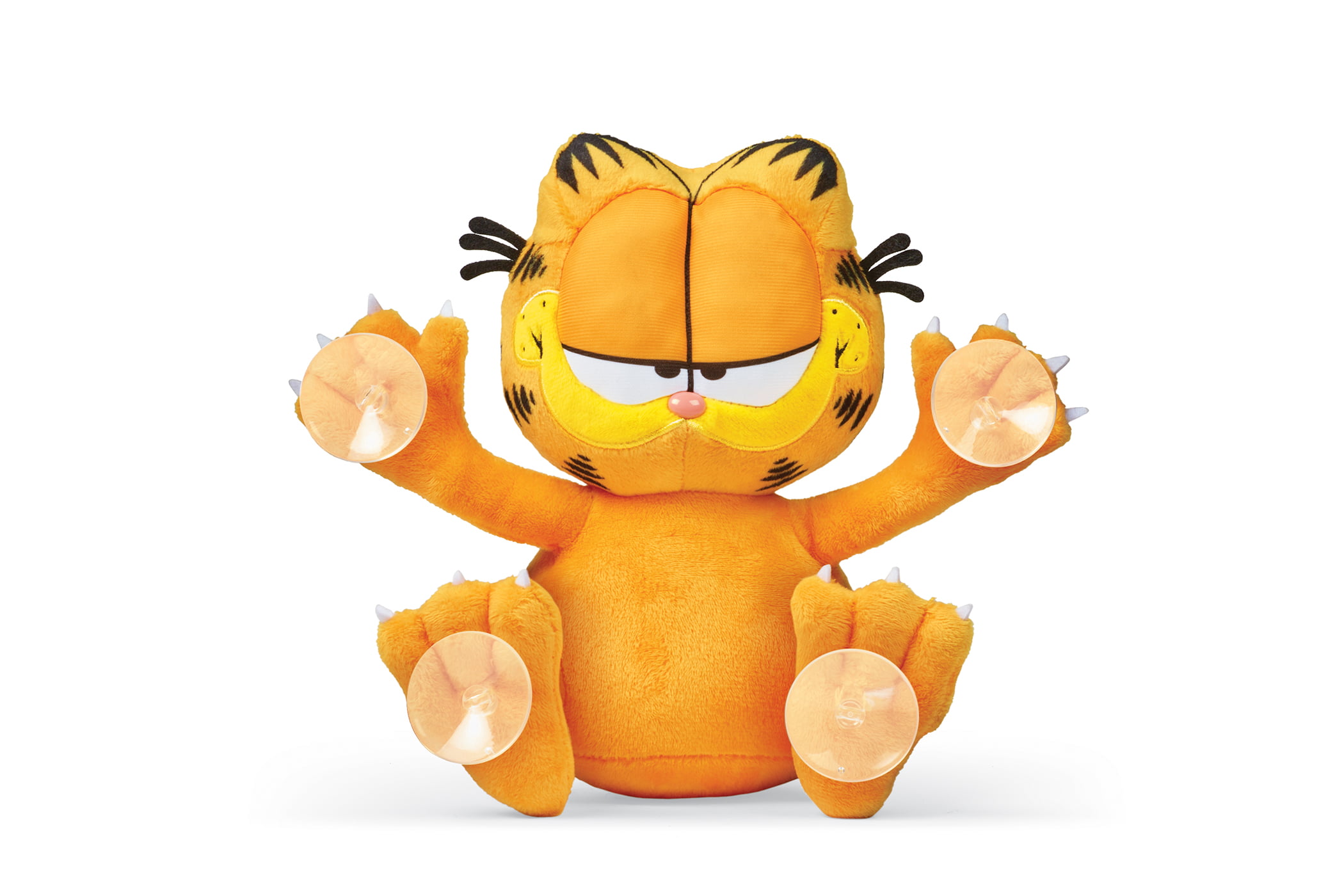 Collections Etc Garfield 8 Plush Suction Cup Window Clinger by Kidrobot -  Relaxed Edition 