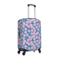 thumbnail image 3 of Uemuo Orchids Flowers Printed Washable Luggage Cover - Fashion Suitcase Protector Fits 18-32 Inch Luggage -Large, 3 of 9