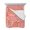 Orange, variant on Quilts King Size Bedding Set, Orange Red Coral Coastal Lightweight Quilted Comforter, Ocean Nautical Seaside Beach Soft Reversible Bedspread Coverlet with Pillow Covers for All Season, 96" x 106"