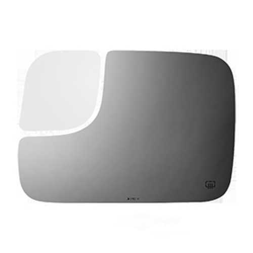 Burco Side View Mirror Replacement Glass - Clear Glass - 2762H