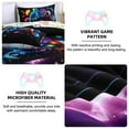 thumbnail image 4 of Btargot 3 Piece Gaming Geometric Queen Comforter Set Kids Boys Game Console Lightweight Bedding Set, 4 of 11