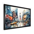 thumbnail image 2 of Designart "New York Cityscape Times Square III" Cityscapes Framed Wall Art Decor - Industrial Orange New York Living Room Framed Canvas Art, 2 of 6