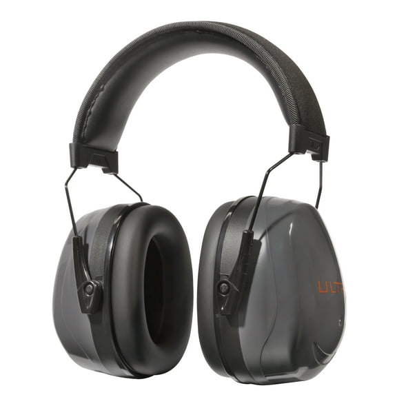 ULTRX™ Heavy Sound Defender Passive Earmuff, Gray, Adult, Model 4124, NRR 26 Db