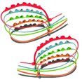 thumbnail image 1 of CSChome Chaînes de Vélo Réglables Antidérapantes Réutilisables pour Pneus de Neige 10 Pcs Chaînes d'Urgence Antidérapantes Universelles, 1 of 6