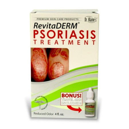 Dr. Blaine's RevitaDERM Psoriasis Treatment, 4 Fluid (Best Homeopathic Treatment For Psoriasis)