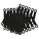 thumbnail image 4 of Lotes de 50 agarraderas de silicona antideslizantes elásticas para colgar ropa Negro l Zulema Puños de suspensión antideslizantes, 4 of 7