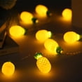 thumbnail image 4 of Wosthever Guirnalda de luces de piña con temática navideña, tira de árbol para puerta de pared de Hotel o casa de Navidad, decoración de Iluminación navideña 1.5 m 10 luces, 4 of 6