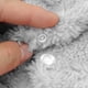 thumbnail image 4 of ZHAOCHENG Abrigos de pijamas para perros pequeños, suaves y cálidos, para cachorros, lindos trajes navideños para chihuahua, disfraces para gato, pug, yorkshire, bulldog francés, gris, pecho 11”(28cm), 4 of 5