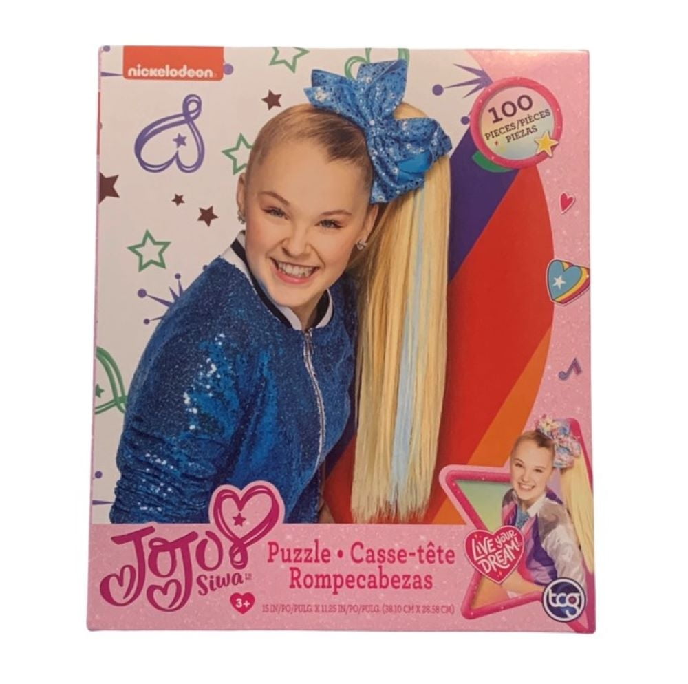 2-Pack JoJo Siwa Jig Saw Puzzle 48pc & 100pc
