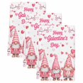 thumbnail image 2 of Galentine's Day Kitchen Towels Set of 3, Pink Gnomes Love Heart Balloon Tree Branch Absorbent Dish Towels for Kitchen, Microfiber Hand Towel, Quick Drying Tea Towel for Cleaning Decorative Dishcloths, 2 of 7