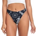 thumbnail image 1 of Balery Anchors and Lighthouse Tangas de Algodón para Mujer con Estampado – Ropa Interior Sexy, Transpirable, G-string-X-Small, 1 of 6