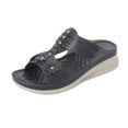 thumbnail image 2 of Sandalias de cuña con plataforma suave y punta abierta para mujer Wmkox8yii nm9900, 2 of 4