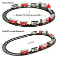 thumbnail image 6 of BESTSKY 2026 New Christmas Train Set,Electric Train Sets for Boys Toddlers,Classical Train Toys,Train Set with Sound,Lights,Locomotive,3 Cars&8 Tracks,Christmas Toy Train Gifts for Age 3 4 5 6, 6 of 6