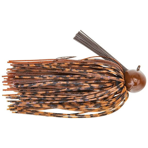 Strike King Touchdown Fishing Lure for Bass with Color Coordinated Weedguards