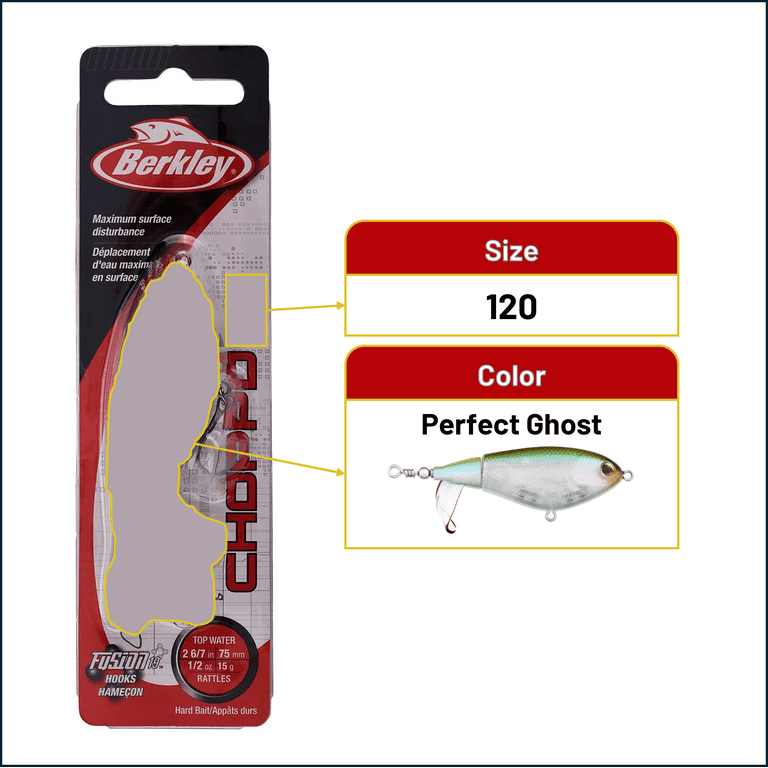 Berkley Choppo - 120 - Perfect Ghost Berkley Choppo - 120 - Perfect Ghost