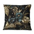 thumbnail image 3 of Designart "Hollywood Grandeur In Gold And Black I" Damask Printed Throw Pillow, 3 of 5